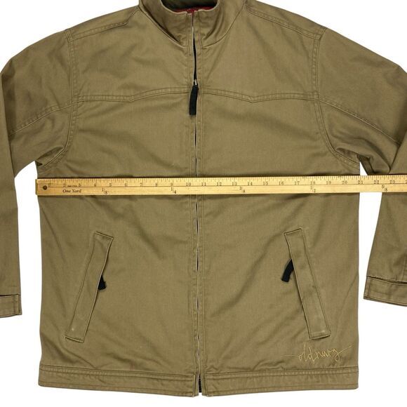 Old Navy Utility Jacket Youth Sz XL Brown Sherpa Lined Smart Casual Winter Coat - Picture 7 of 16